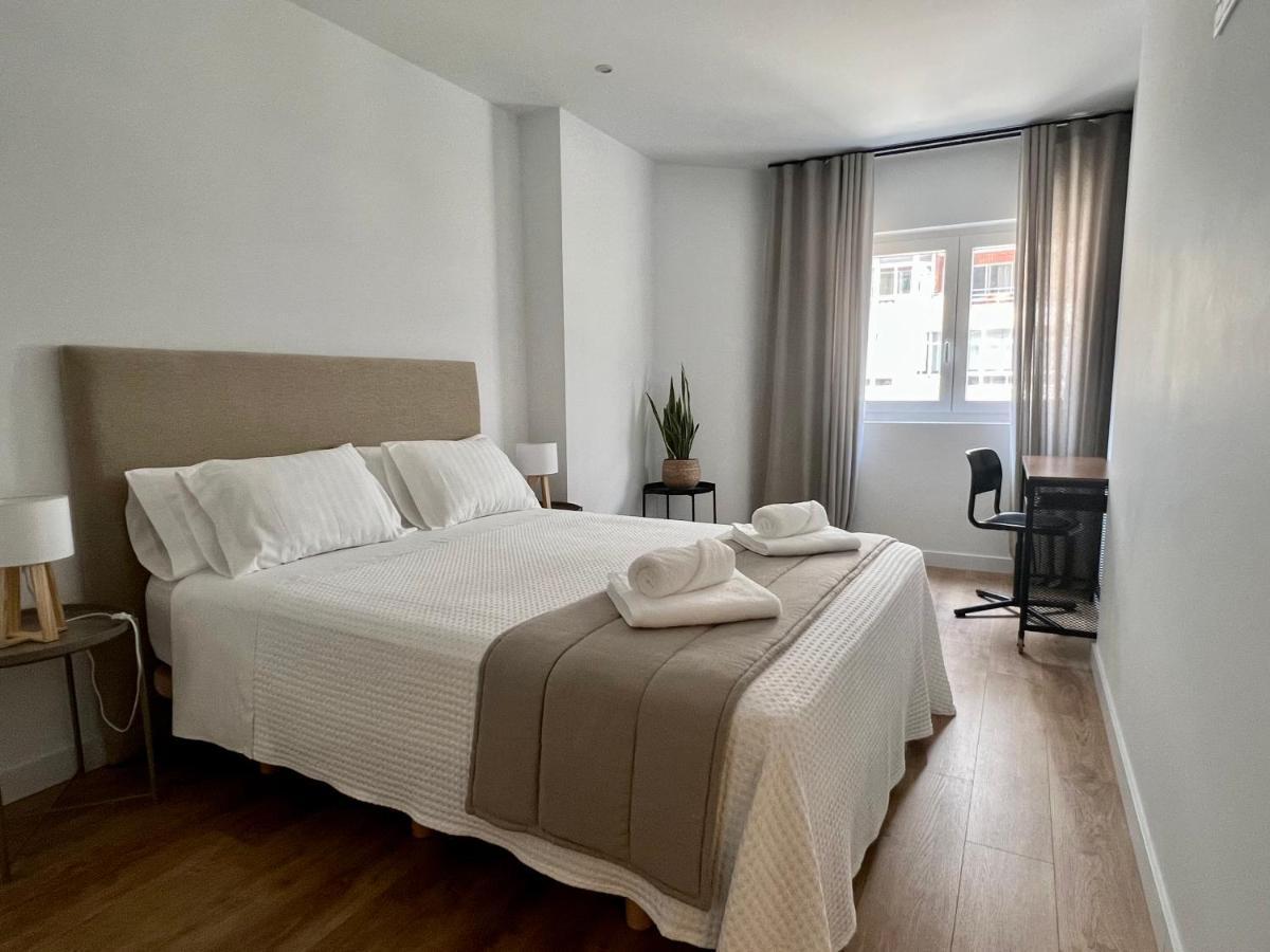 Piso Exclusivo En Vigo Centrico, Negocios, Confort Exterior foto